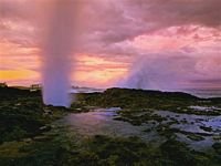 pic for  Spouting Horn Sunset Kauai